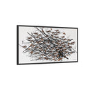 His Eyes Are On The Sparrow Charley Harper Framed Giclee Print Stretched on Canvas-29