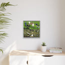 Charley Harper Florida Everglades Wall Art – Mid-Century Modern Geometric Bird Canvas with Minimal Wildlife Accents-69