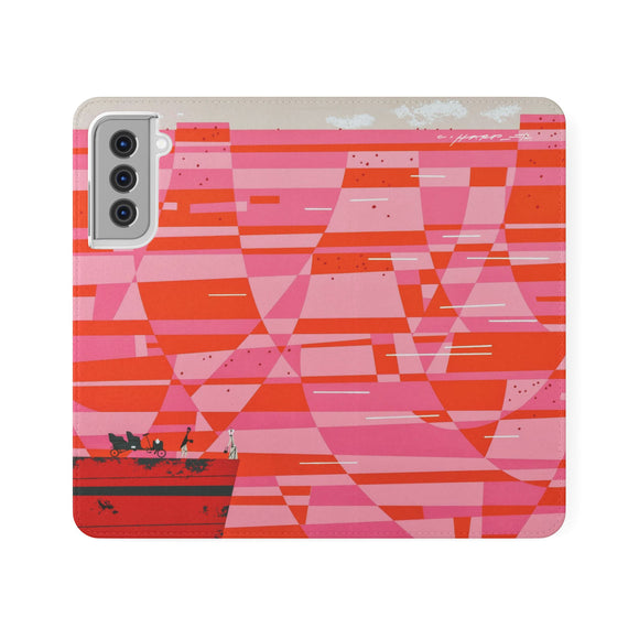 Charley Harper Grand Canyon Flip Folio Phone Case Travel Series