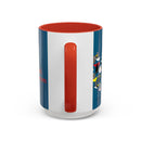 CAM Missing Migrants Accent Coffee Mug (11, 15oz)-11