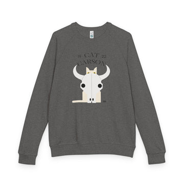 Edie Harper Cat Carson Western Scout Raglan Crewneck Sweatshirt