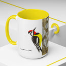 Yellow-Bellied Sapsucker Charley Harper Art Studio Classic Accent Mug 15oz-17