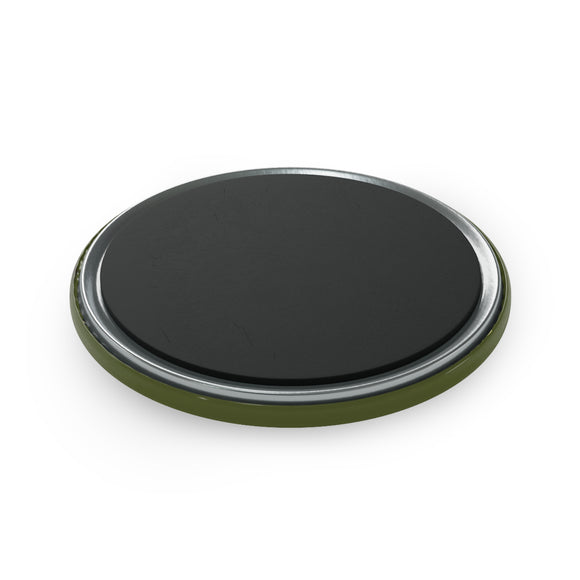 EVERGLADES Button Magnet, Round (1 & 10 pcs)