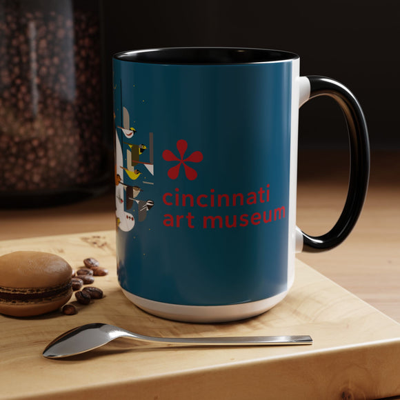 CAM Missing Migrants Accent Coffee Mug (11, 15oz)