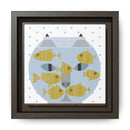 Fishful Thinking Edie Harper Framed Giclee Print on Stretched Canvas-25