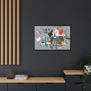 Winter Charley Harper Framed Giclee Print Stretched On Canvas-22