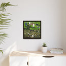 Charley Harper Florida Everglades Wall Art – Mid-Century Modern Geometric Bird Canvas with Minimal Wildlife Accents-66