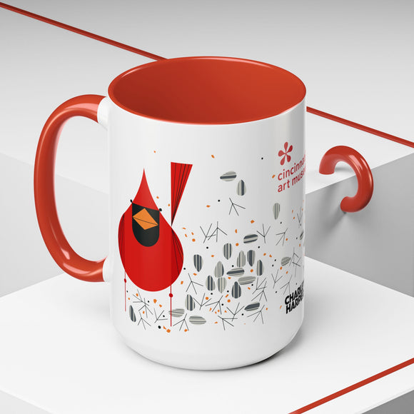CAM BRANDED CARDINAL Accent Coffee Mug 15oz