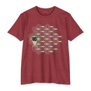 Charley Harper Skipping School Unisex CVC Jersey T-shirt-13