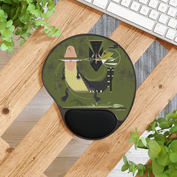 Charley Harper Florida Everglades Mouse Pad With Wrist Rest