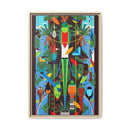 Monteverde Charley Harper Framed Giclee Print Stretched On Canvas-5