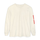 CAM Unisex Garment-dyed Long Sleeve T-Shirt-3