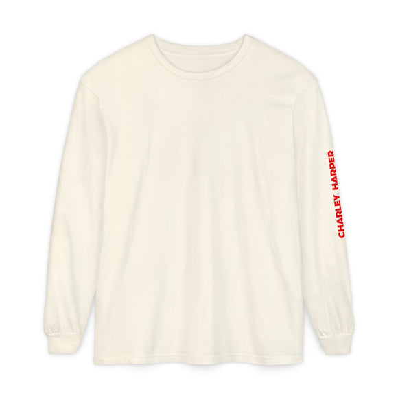 CAM Unisex Garment-dyed Long Sleeve T-Shirt