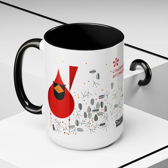CAM BRANDED CARDINAL Accent Coffee Mug 15oz