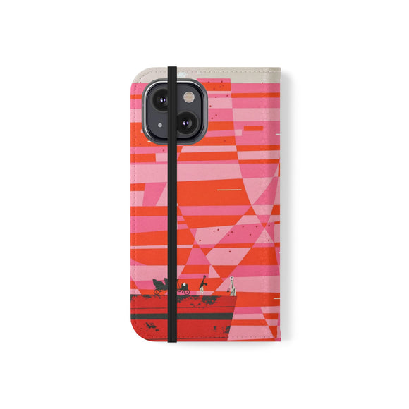 Charley Harper Grand Canyon Flip Folio Phone Case Travel Series