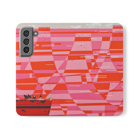 Charley Harper Grand Canyon Flip Folio Phone Case Travel Series
