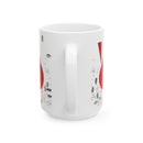 CAM CHARLEY CARDINAL CLOSE UP Ceramic Mug, 15oz-2