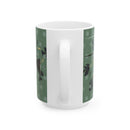 Charley Harper Florida Everglades Ceramic Mug — Underwater Wildlife Art 15oz-2