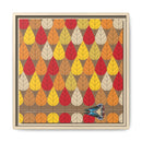 Octoberama Charley Harper Framed Giclee Print Stretched On Canvas-39