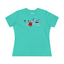 Bird Feeder's Charley Harper Women's Cotton Tee-5
