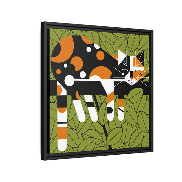 Charley Harper Limp On A Limb Framed Giclee Print Stretched On Canvas Art