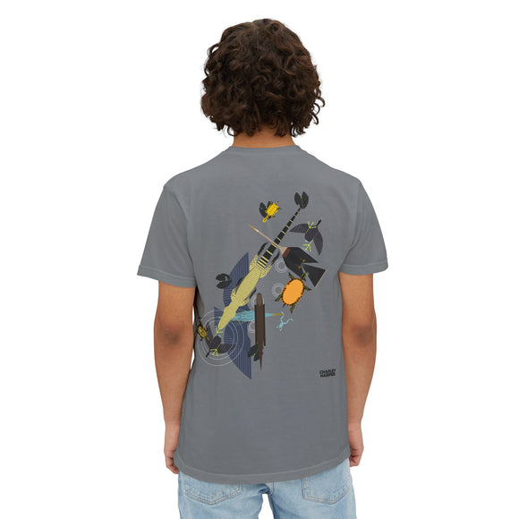 Everglades badge 4 Unisex Garment-Dyed Pocket T-Shirt
