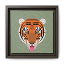 Cool Carnivore Charley Harper Giclee Framed Stretched On Canvas Print-32