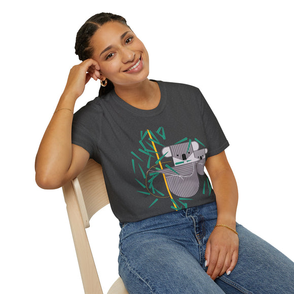 Charley Harper Koal Koala Unisex Softstyle T-Shirt