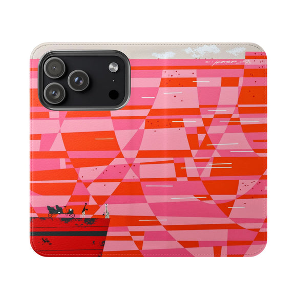 Charley Harper Grand Canyon Flip Folio Phone Case Travel Series