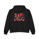Crazy Cat Crazy Quilt Edie Harper Women's Organic Mid-Weight Nora Hoodie-12