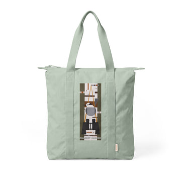 Who's Watching Whom Charley Harper Nomad Carry-All Tote Bag