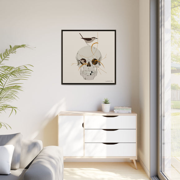 Charley Harper Wrented Giclee Framed Stretched On Canvas Print