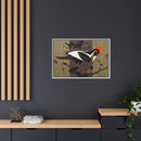 Ivory Billed Woodpecker Charley Harper Framed Giclee Print on Stretched on Canvas-36