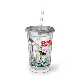 Charley Harper Wild Summer 24HR Cold and 12HR Hot Double Insulated BPA-Free Acrylic Cup - 0