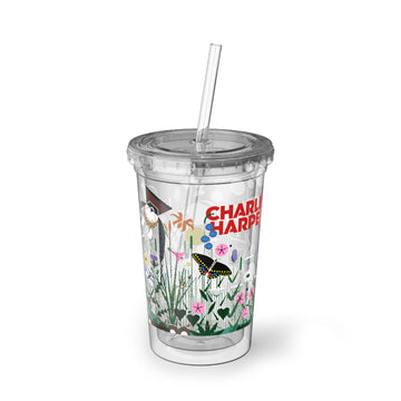 Charley Harper Wild Summer 24HR Cold and 12HR Hot Double Insulated BPA-Free Acrylic Cup - 0