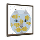 Fishful Thinking Edie Harper Framed Giclee Print on Stretched Canvas-50