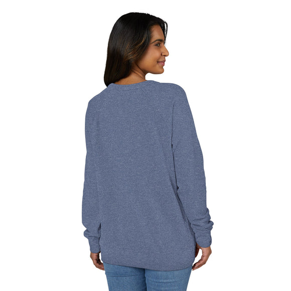 Edie Harper Cat Carson Western Scout Raglan Crewneck Sweatshirt