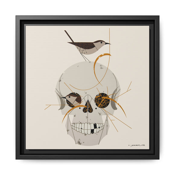 Charley Harper Wrented Giclee Framed Stretched On Canvas Print