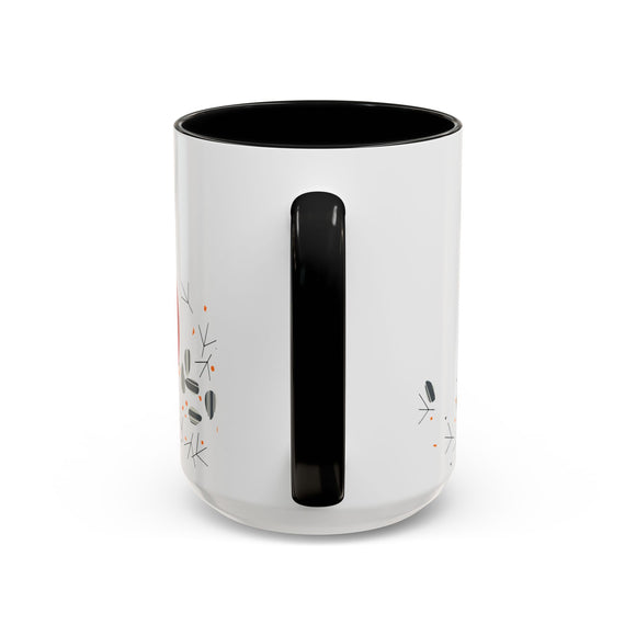 Cardinal and Seed Charley Harper Art Studio Classic Accent Mug 15oz