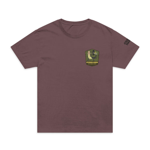Everglades Solo Gator 1  Unisex Oversized Garment-Dyed T-Shirt