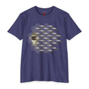 Charley Harper Skipping School Unisex CVC Jersey T-shirt-11