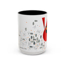 Cardinal and Seed Charley Harper Art Studio Classic Accent Mug 15oz-6