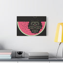 Watermelon Moon Charley Harper Unframed Giclee on Matte Stretched Canvas-18