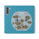 Edie Harper Fishful Thinking Phone Folio Iphone and Galaxy-17