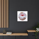 B-r-r-r-r-rdbath Charley Harper Framed Giclee Print on Stretched Canvas-39
