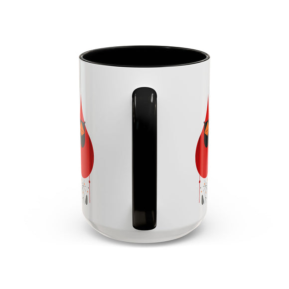 CAM BRANDED CARDINAL Accent Coffee Mug 15oz