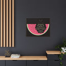 Watermelon Moon Charley Harper Framed Giclee Print on Matte Canvas-37
