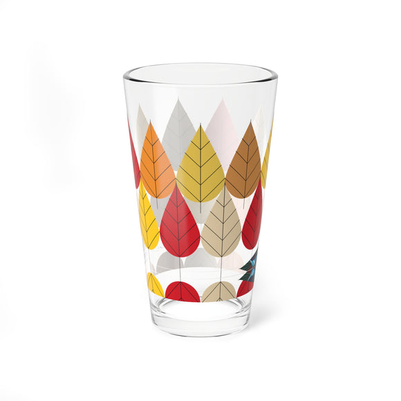 Octoberama Charley Harper Glassware 16oz