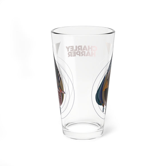 Over and Under Charley Harper Pint Glass, 16oz