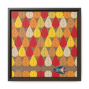 Octoberama Charley Harper Framed Giclee Print Stretched On Canvas-22